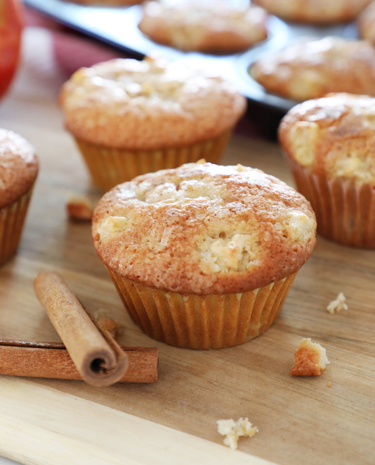 Apple & Cinnamon Protein Muffins