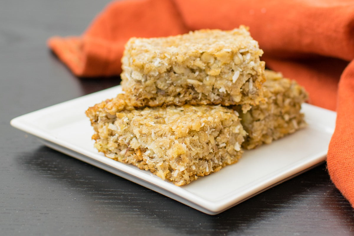 Coconut Oat Slice