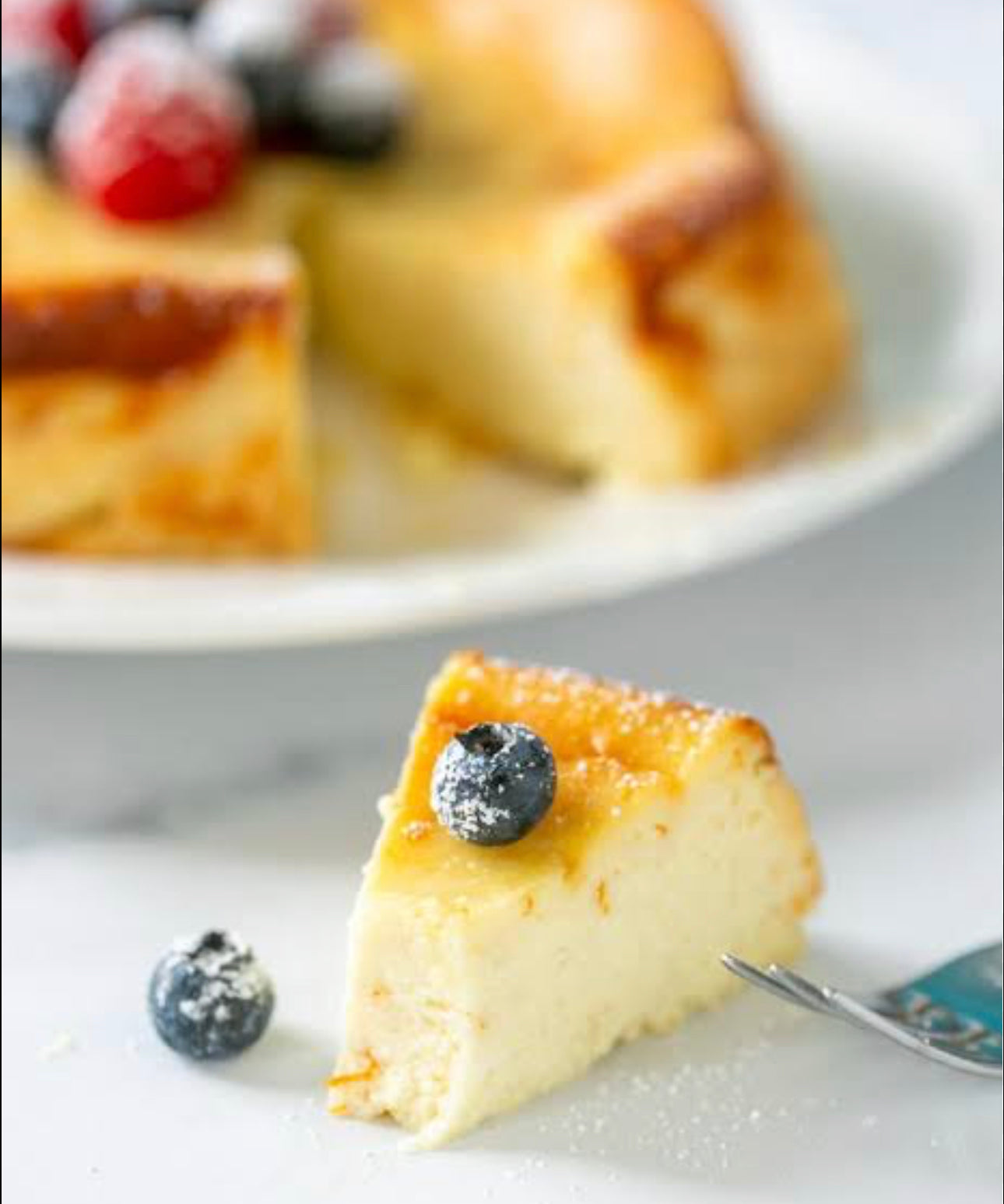 Lemon Ricotta Cheesecake