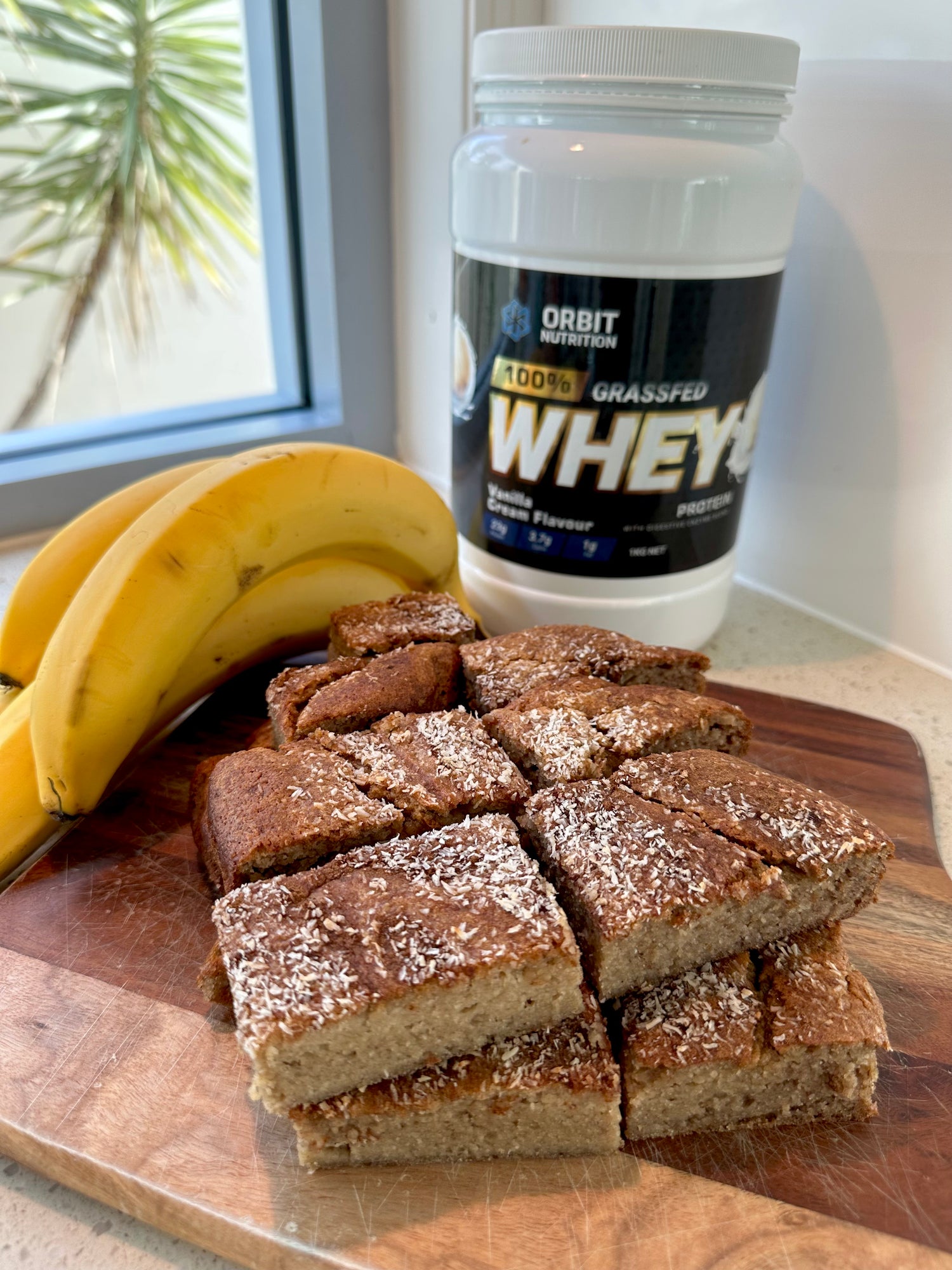 Banana Protein Cake