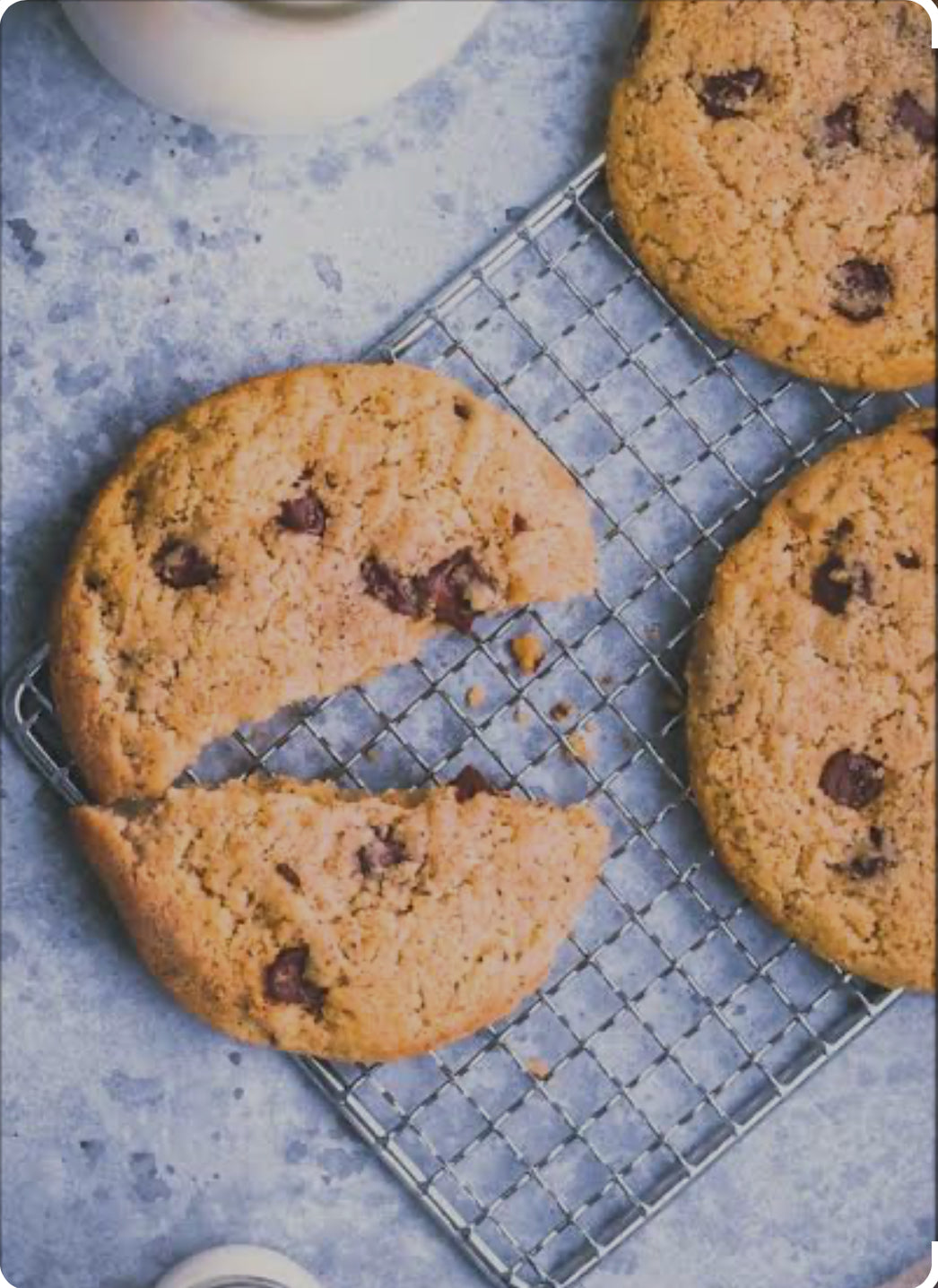 Chewy Choc Chip Cookies