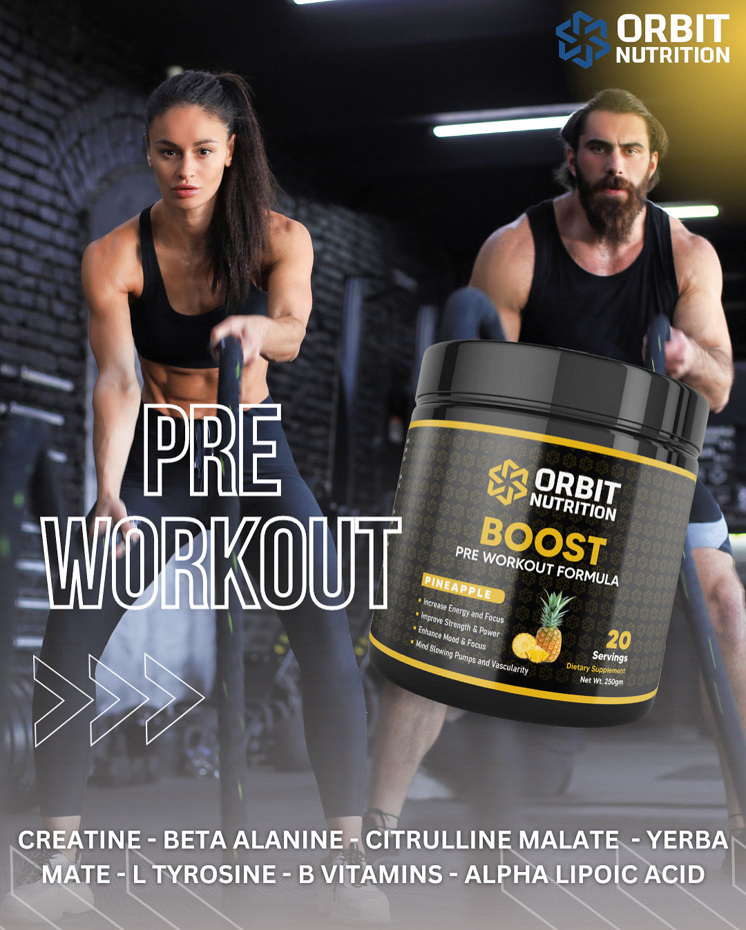 BOOST - Pre Workout Formula